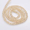 Bicone Glass Beads Strands EGLA-P016-4mm-12-2