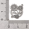 Non-Tarnish 304 Stainless Steel Hollow Connector Charms STAS-Z069-05P-3