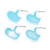 Heart Stud Earrings for Girl Women KY-Q058-079-3