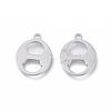 Tarnish Resistant 304 Stainless Steel Charms STAS-K215-08P-2