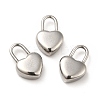 Non-Tarnish 304 Stainless Steel Pendants STAS-H172-08P-2