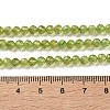 Natural Peridot Beads Strands G-Z150-A01-4mm-5