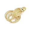 Brass Micro Pave Cubic Zirconia Pendants KK-R230-04G-2