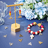 120Pcs 6 Colors Tibetan Style Alloy Pendants FIND-NB0003-13-6
