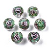 Handmade Gold Sand Lampwork Beads LAMP-S194-001D-2