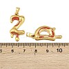 304 Stainless Steel Enamel Pendants STAS-Z174-01G-3