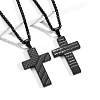 American Flag Bible Cross 304 Stainless Steel Pendant Necklaces for Men FS-WGFCD71-12-1