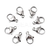 Tarnish Resistant Polished 304 Stainless Steel Lobster Claw Clasps LS-STAS-R072-08A-6
