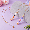 304 Stainless Steel Cable Chain Necklace Makings NJEW-TAC0012-02-8