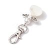Angel Spiral Shell Pendant Decooration HJEW-JM01964-02-4