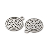 Non-Tarnish 304 Stainless Steel Charms STAS-J042-15P-2