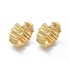 Rack Plating Brass Hoop Earrings for Women EJEW-Q770-20G-4