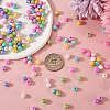 800Pcs 8 Colors Opaque Acrylic Beads MACR-PJ0001-05-7