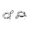 Tarnish Resistant 304 Stainless Steel Spring Ring Clasps STAS-S117-016B-3