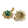 Synthetic Malachite Pendants STAS-U024-15G-03-2