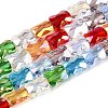 Transparent Glass Beads Strands GLAA-T023-A19-01-1