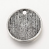 Tibetan Style Alloy Pendants TIBEP-Q078-17AS-NR-5