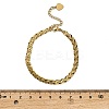 304 Stainless Steel Link Bracelets for Women BJEW-Q040-03G-3