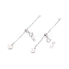 Anti-Tarnish 925 Sterling Silver Chain Extenders STER-N016-42P-2