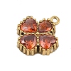 304 Stainless Steel Rhinestone Pendants STAS-E547-06C-G-2