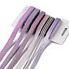 18 Yards 6 Styles Polyester Ribbon SRIB-C001-I02-1