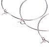 Brass Wine Glass Charm Rings Hoop Earrings KK-PH0028-01S-2