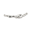 Non-Tarnish 304 Stainless Steel Cabochon Connector Settings STAS-L268-004P-1