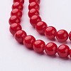 Natural Mashan Jade Round Beads Strands X-G-D263-8mm-XS31-2