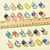 32Pcs 4 Styles AB Color Resin  Pendants RESI-FS0001-84-5