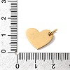 Mother's Day 304 Stainless Steel Pendants STAS-B102-09C-G-3