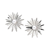 304 Stainless Steel ABS Imitation Pearl Stud Earrings EJEW-Z098-20P-4