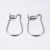 304 Stainless Steel Hoop Earrings STAS-L198-15B-P-2