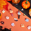 84Pcs 16 Styles Halloween Opaque Resin Decoden Cabochons CRES-SC0002-89-4