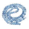 Natural Devil Blue Aquamarine Beads Strands LS-G-P629-A03-03-3