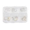 Alloy Rhinestone Cabochons MRMJ-L019-01B-2