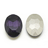 Pointed Back Glass Rhinestone Cabochons RGLA-T080-13x18mm-16-2