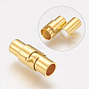 Brass Magnetic Screw Clasps X-MC078-G-2