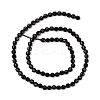 Natural Obsidian Beads Strands G-A260-A22-01-4