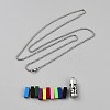 316 Surgical Stainless Steel Box Chain Hollow Column Perfume Bottle Pendant Necklaces NJEW-WH0001-29P-B03-1