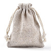Cotton Packing Pouches Drawstring Bags ABAG-R011-7x9-1