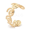 Vortex 304 Stainless Steel Cuff Open Bangles BJEW-L610-15G-4
