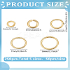 250Pcs 5 Styles 304 Stainless Steel Open Jump Rings STAS-LP0004-92-2