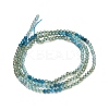 Gradient Color Natural Apatite Beads Strands GG-CBA1668-A04-2mm-6