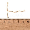 Brass Micro Pave Clear Cubic Zirconia Pendants KK-Z112-30G-3