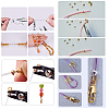 Brass Crimp Beads Covers KK-SC0001-09-7