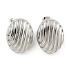 Rack Plating Brass Stud Earrings EJEW-M247-21P-1