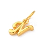 925 Sterling Silver Letter Charms with Jump Rings STER-R008-01G-N-2