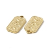 PVD Vacuum Plating 201 Stainless Steel Charms STAS-J401-VC591-3