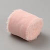 5M Polyester Frayed Ribbons SRIB-TAC0002-10B-2