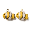 Handmade Porcelain Pendants PR-CBA0027-11G-09-1